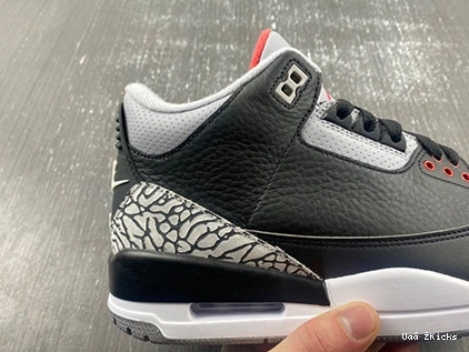  Black DailyWear 3 Cement Jordan Retro 854262-001 440 0729
